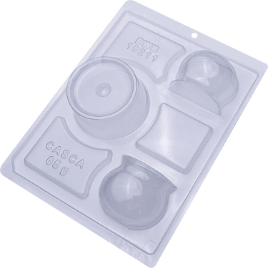 Witch's Cauldron 3-Part Chocolate Mold (BWB) - ViaCheff.com